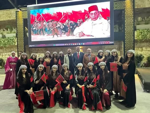 جامعة الاستقلال تشارك في احتفالات السفارة المغربية بذكرى المسيرة الخضراء