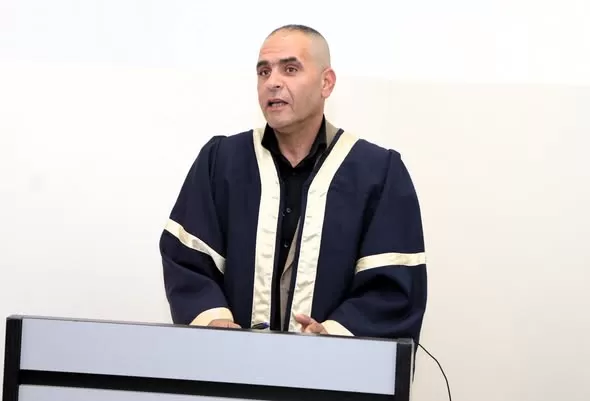 مناقشة رسالة ماجستير حول سياسات اسرائيل الاستيطانية ودورها في تهويد أراضي محافظة الخليل ـ خلة طه أنموذجاً