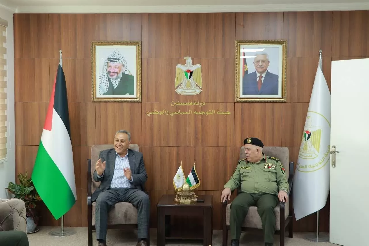 رئيس جامعة الاستقلال أ.د أبو الرب يزور هيئة التوجيه السياسي والوطني ويؤكد على تعزيز التعاون لخدمة المشروع الوطني