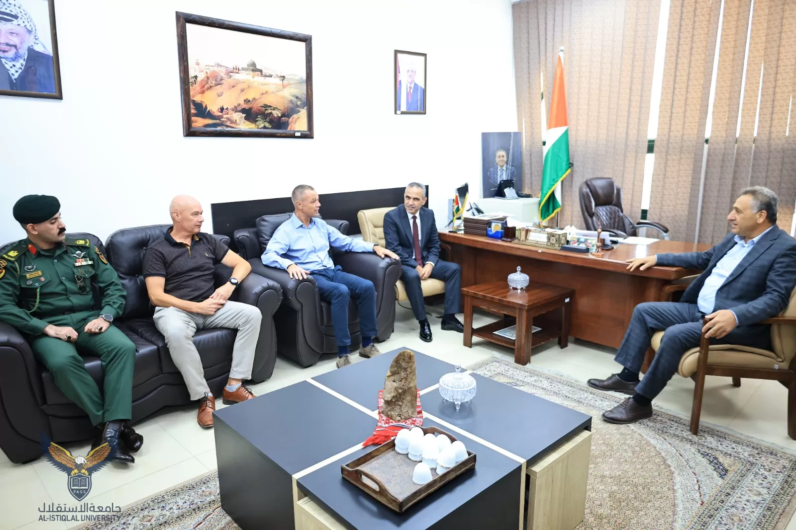 جامعة الاستقلال تعزز التعاون مع هولندا في مجالات التدريب والدعم اللوجستي