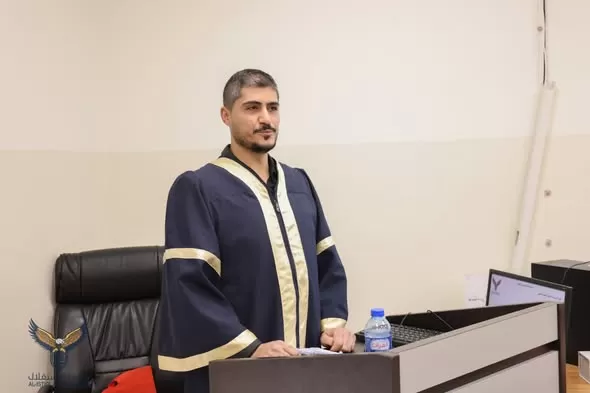 مناقشة رسالة ماجستير حول أثر تطبيق إدارة المخاطر على كفاءة الأداء في وزارة الصحة الفلسطينية