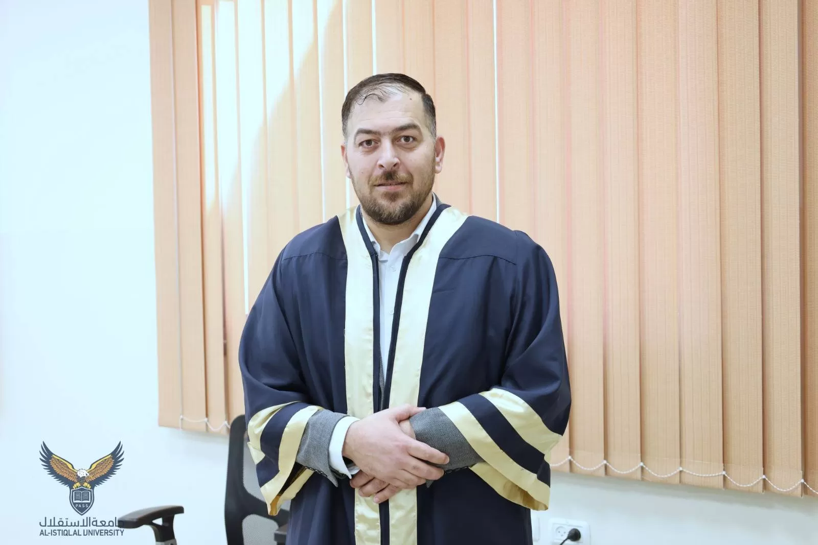 مناقشة رسالة ماجستير حول تأثير مكونان الحمض النووي التنظيمي ( OrgDNA) على السمعة التنظيمية في الجامعات الفلسطينية : دراسة تطبيقية على جامعة بوليتكنك فلسطين