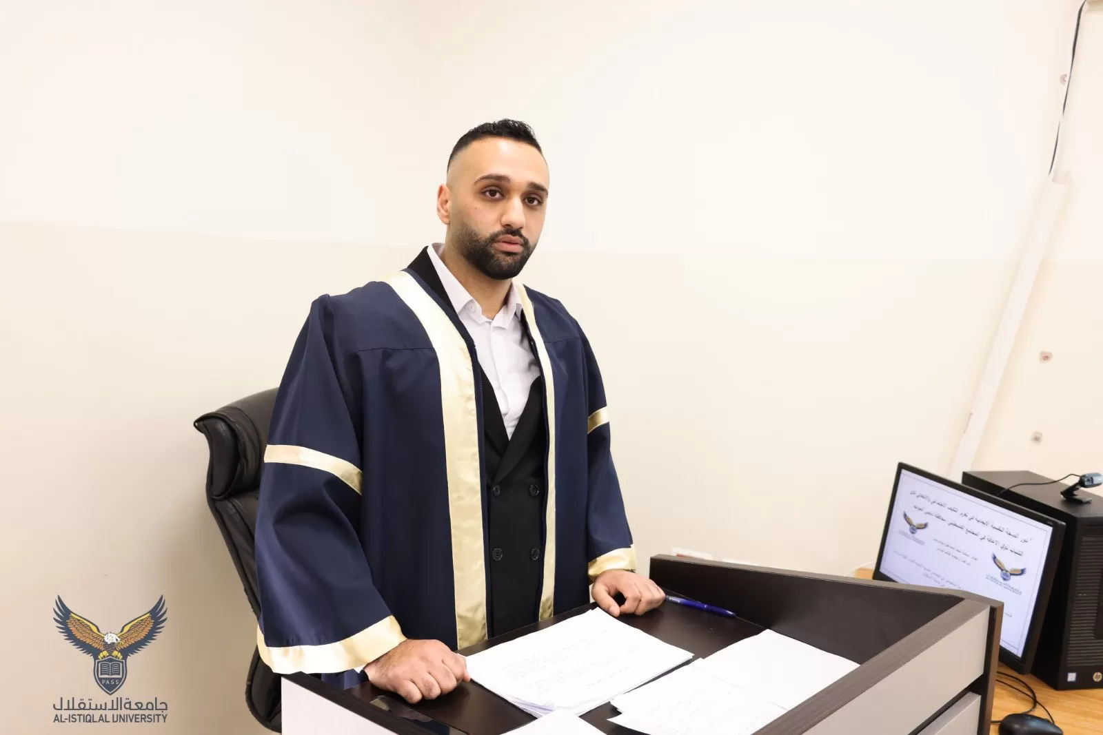 مناقشة رسالة ماجستير حول دور الصحة النفسية الإيجابية في تعزيز التكيف الاجتماعي والانفعالي لدى الشباب ذوي الإعاقة في المجتمع الفلسطيني- محافظة نابلس أنموذجًا