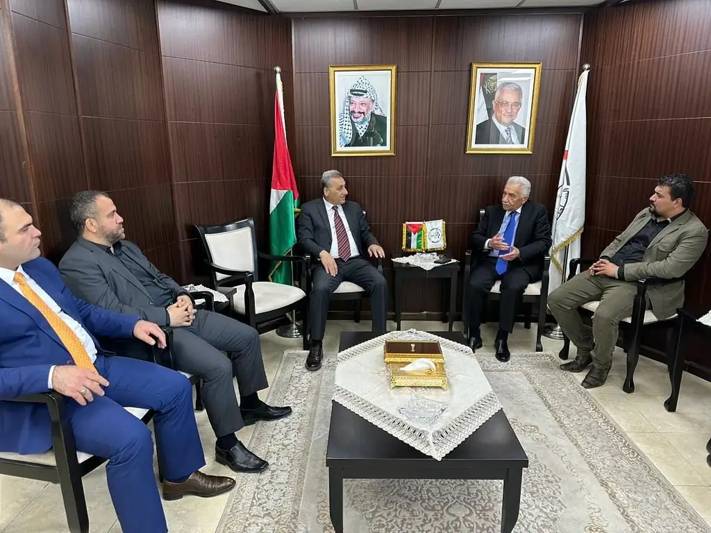 رئيس جامعة الاستقلال في زيارة لرئيس مجلس القضاء الأعلى لبحث التعاون المشترك 