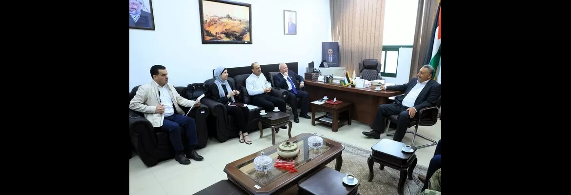 زيارة وفد معهد فلسطين لأبحاث الأمن القومي لبحث وتعزيز التعاون