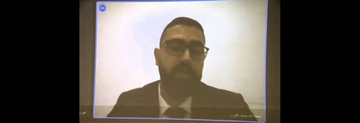 مناقشة رسالة ماجستير للطالب محمد اياد النيرب