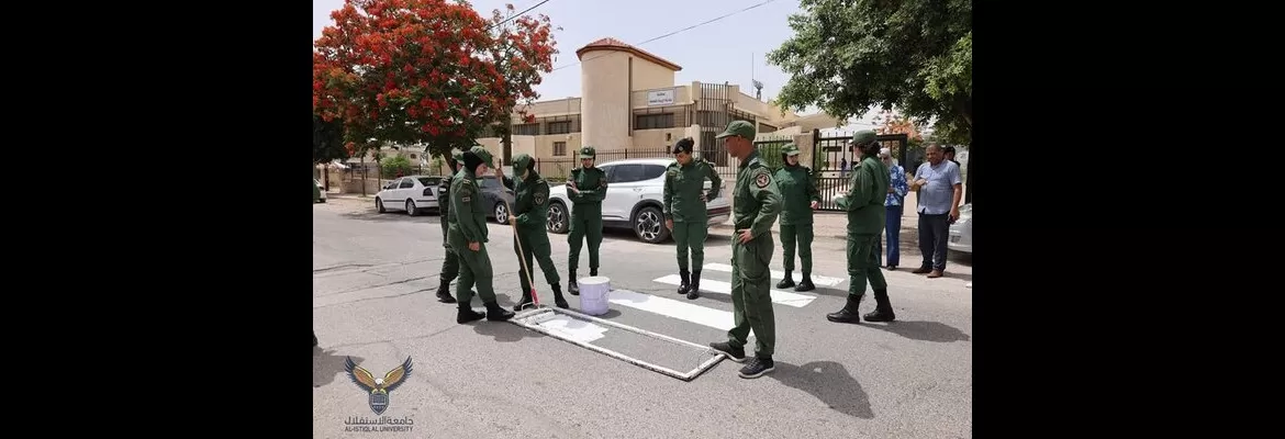 جامعة الاستقلال تنفذ نشاطاً تطوعياً في أريحا