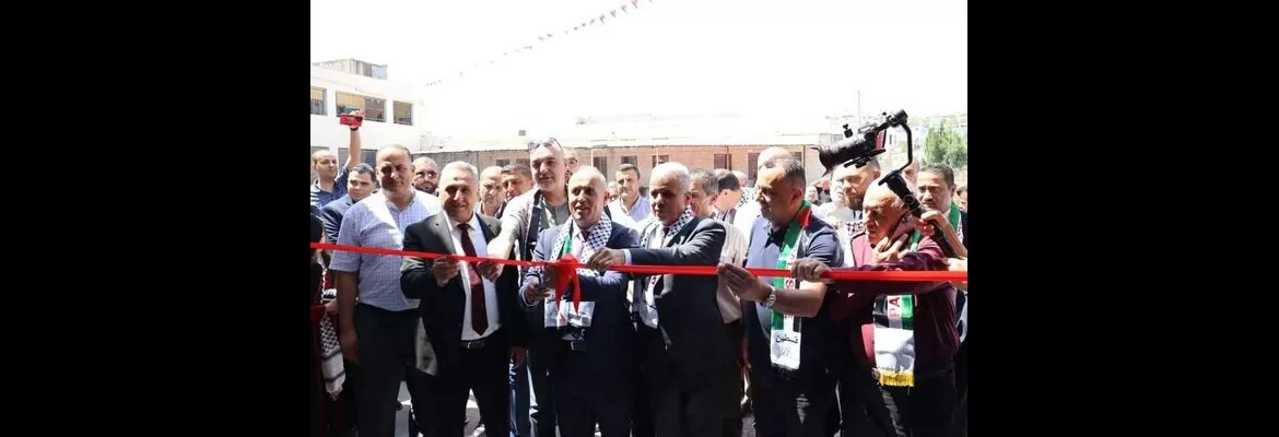 أ.د أبو الرب يشارك في افتتاح مدرسة المرحوم حمزة العجاوي في بلدة عجة