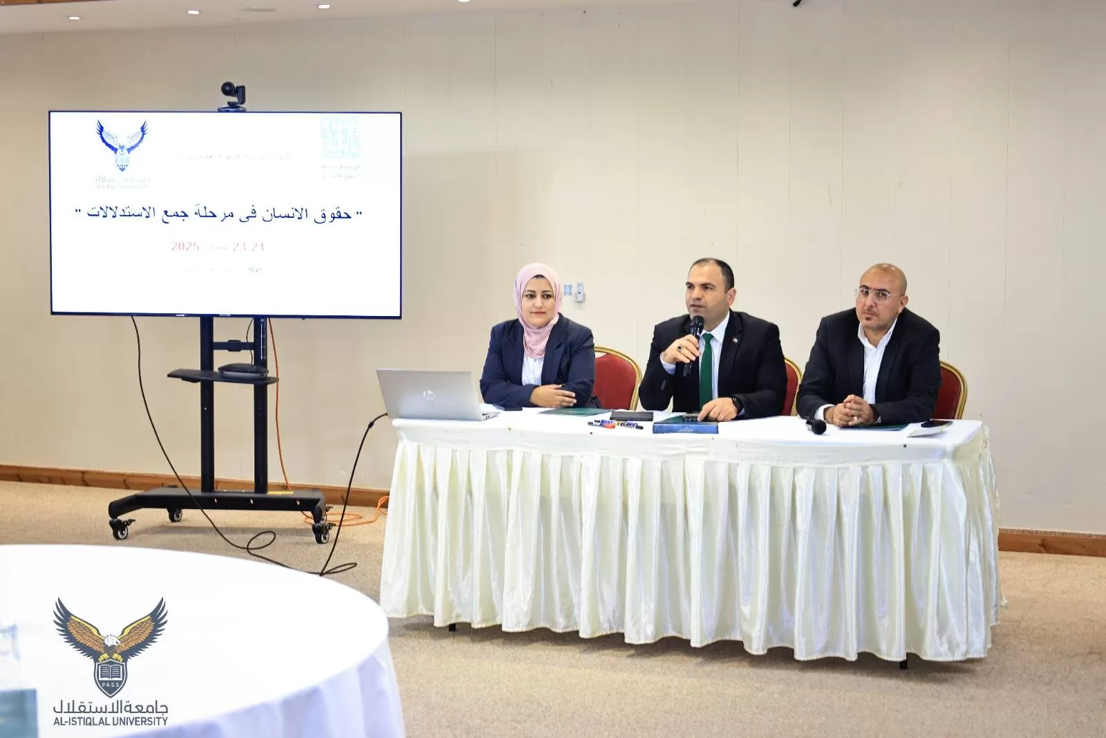 كلية القانون تفتتح ورشة تدريبية بالشراكة مع الهيئة المستقلة لحقوق الإنسان