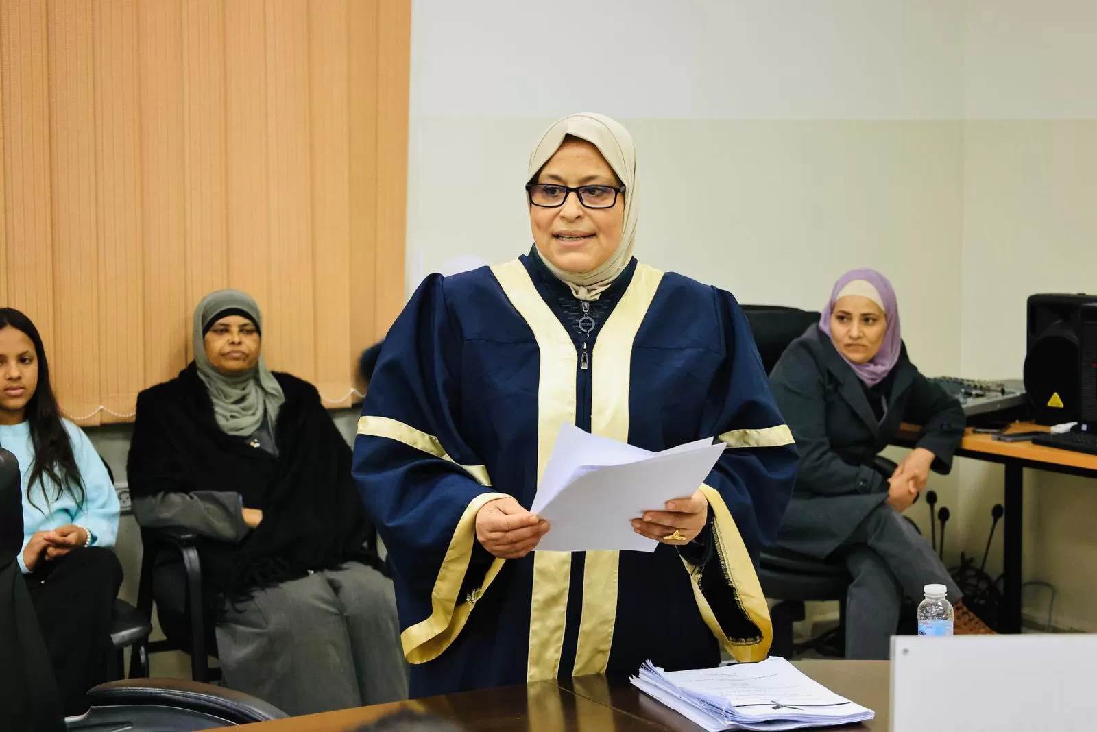 مناقشة رسالة ماجستير حول الحوكمة ودورها في تعزيز فاعلية السياسات العامة الصحية وزارة الصحة الفلسطينية أنموذجًا