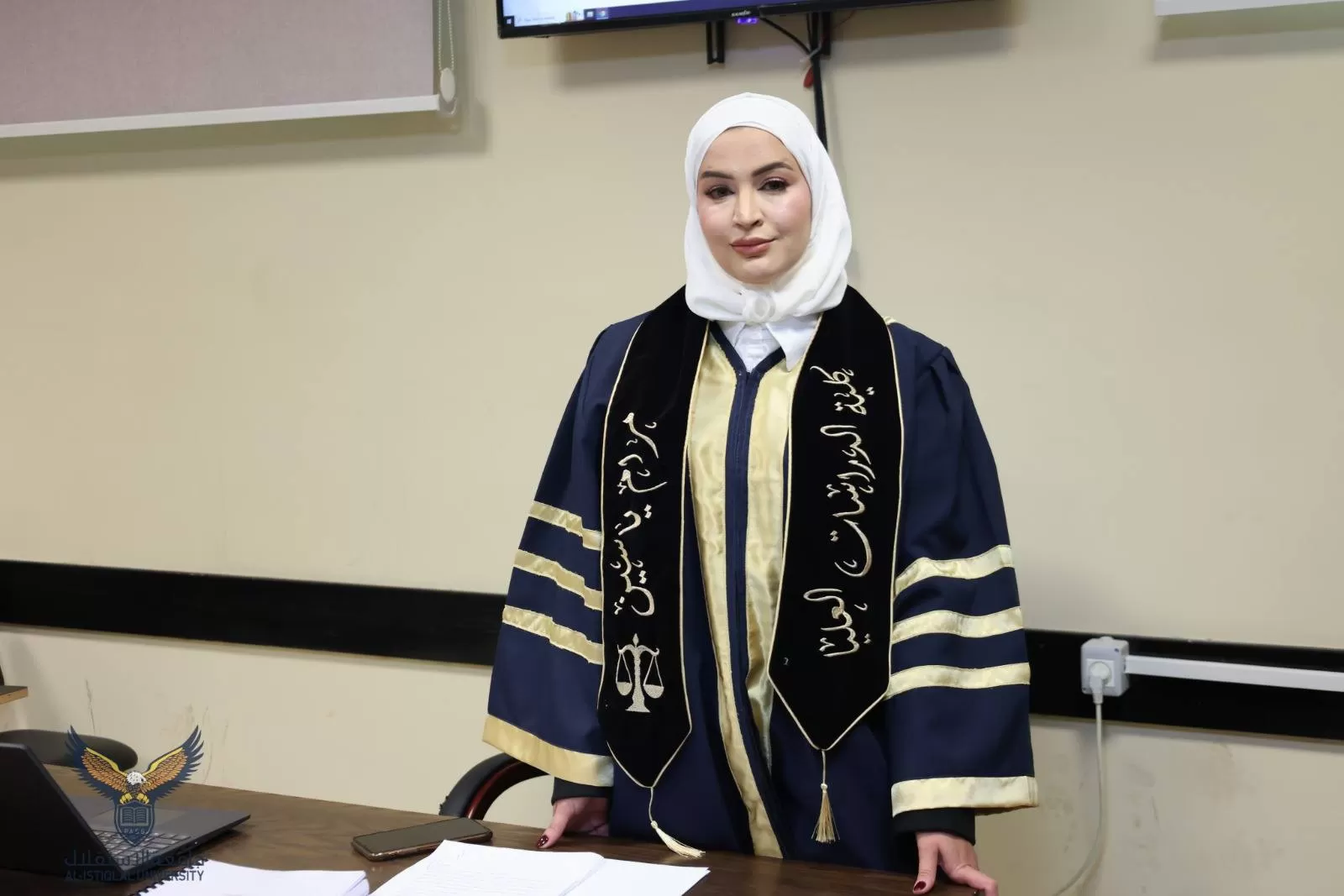 مناقشة رسالة ماجستير حول حماية الأسرى والمعتقلين الفلسطينيين وفق قواعد القانون الدولي دراسة تطبيقية بعد السابع من أكتوبر 2023