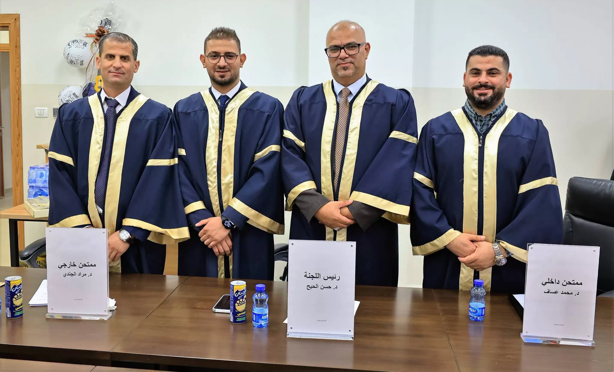 مناقشة رسالة ماجستير حول الصفحات الالكترونية المعارضة وأثرها على الصحة النفسية للعاملين في المؤسسة الأمنية في محافظة أريحا والأغوار